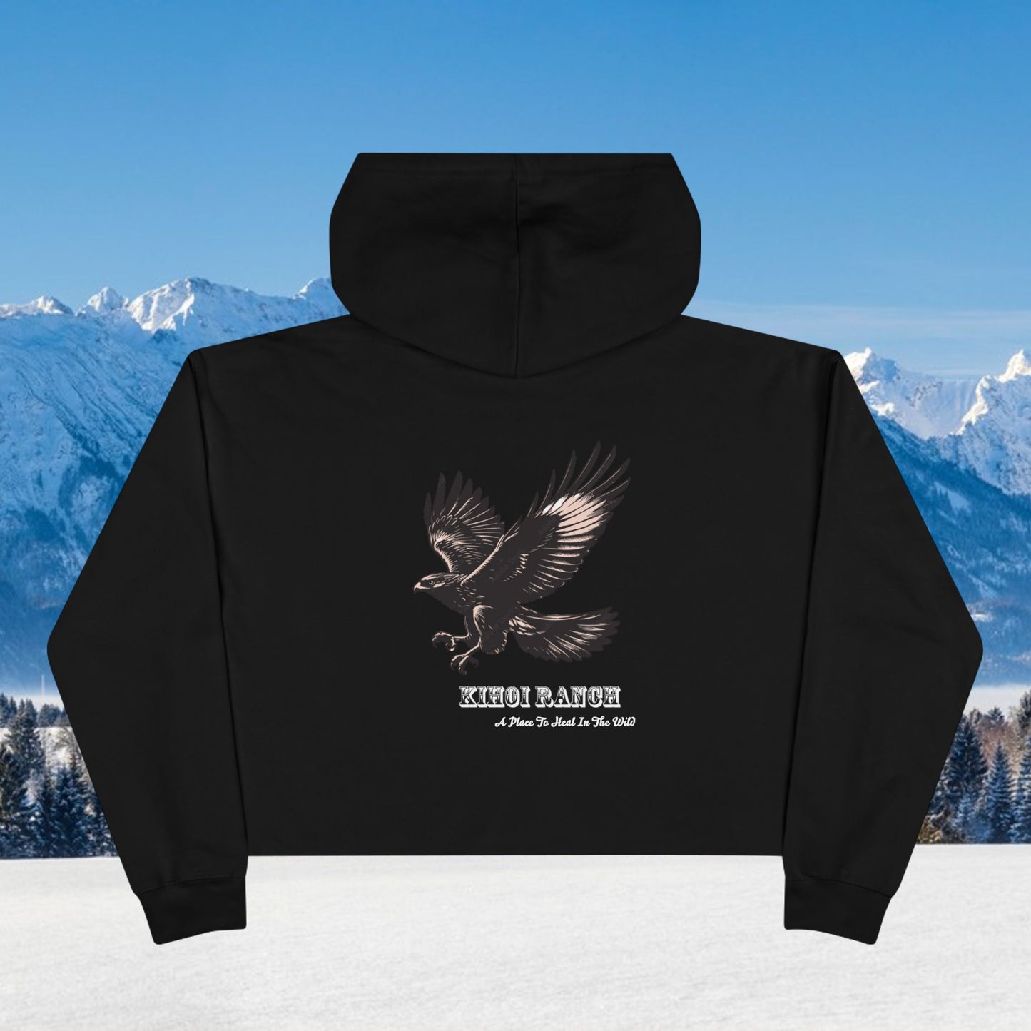 Equine Rescue Crop Hoodie