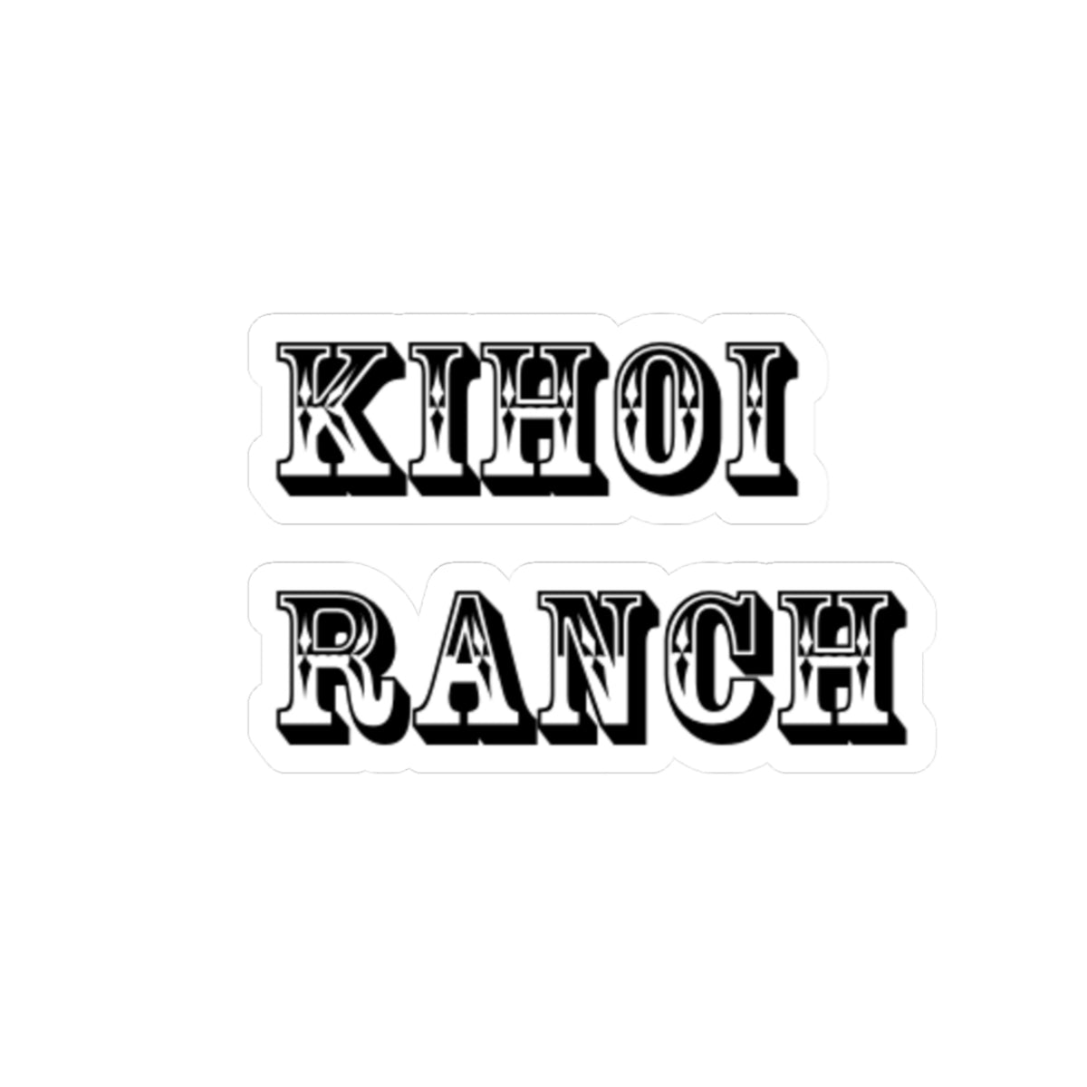 Kihoi Ranch Kiss-Cut Stickers