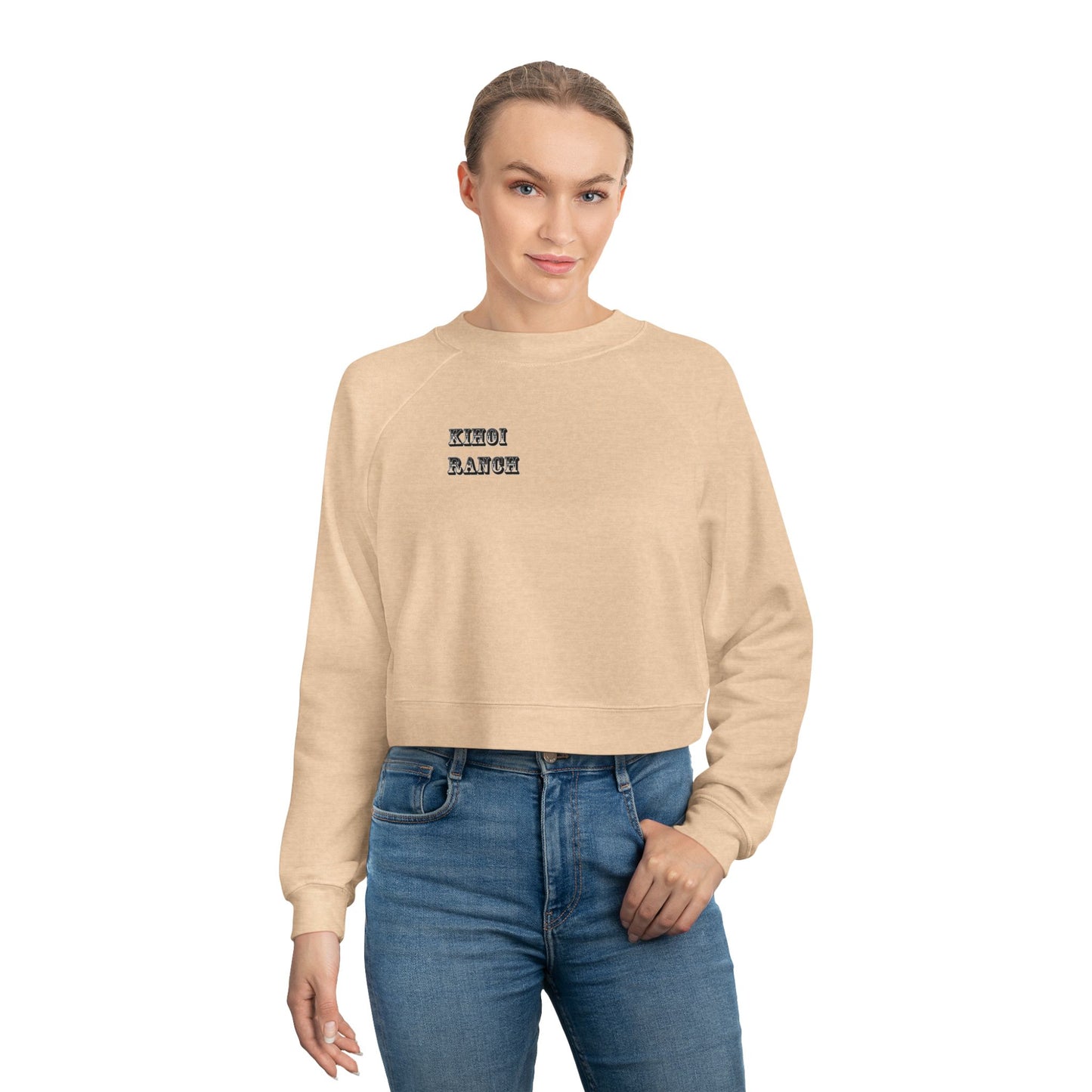 Cropped Fleece Pullover